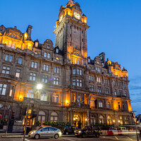 Buy canvas prints of Balmoral Hotel by Jeff Whyte