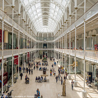 Buy canvas prints of National Museum of Scotland by Jeff Whyte