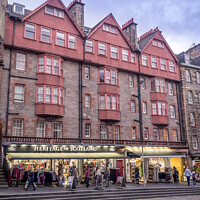 Buy canvas prints of Royal Mile, Edinburgh by Jeff Whyte