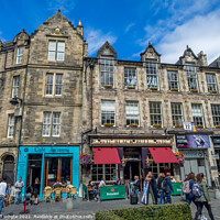 Buy canvas prints of Old Town in Edinburgh by Jeff Whyte