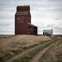 Buy canvas prints of Abandoned Wheat Pool elevator by Jeff Whyte