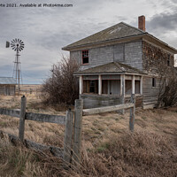 Buy canvas prints of Abandoned Homestead by Jeff Whyte