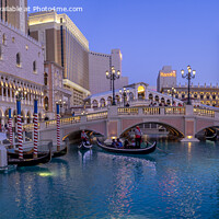 Buy canvas prints of The Venetian Las Vegas by Jeff Whyte