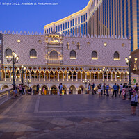 Buy canvas prints of Venetian Hotel and Casino by Jeff Whyte