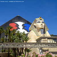 Buy canvas prints of Luxor Las Vegas Hotel by Jeff Whyte