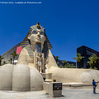 Buy canvas prints of  Luxor Hotel on Las Vegas Strip by Jeff Whyte