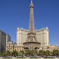 Buy canvas prints of Paris Las Vegas by Jeff Whyte