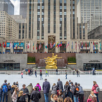 Buy canvas prints of Rockefeller Center by Jeff Whyte