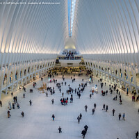 Buy canvas prints of Interior of the Oculus by Jeff Whyte