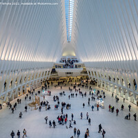 Buy canvas prints of Interior of the Oculus by Jeff Whyte