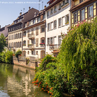 Buy canvas prints of Along the Ill River in Petite France by Jeff Whyte