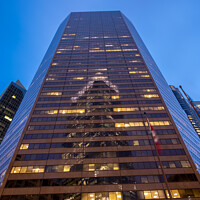 Buy canvas prints of Suncor Energy office tower in Calgary by Jeff Whyte