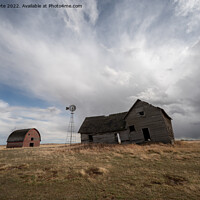 Buy canvas prints of Abandoned farm buildings in Alberta by Jeff Whyte