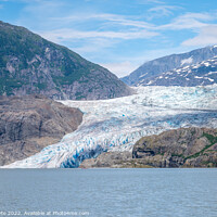 Buy canvas prints of Mendenhall Glacier by Jeff Whyte