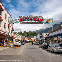 Buy canvas prints of Ketchikan, Alaska by Jeff Whyte