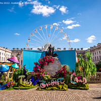 Buy canvas prints of Somerset House in summer by Jeff Whyte