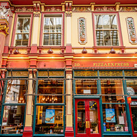 Buy canvas prints of London's amazing Leadenhall Market  by Jeff Whyte