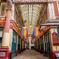 Buy canvas prints of Leadenhall Market by Jeff Whyte