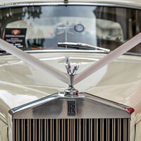 Buy canvas prints of Rolls-Royce classic car by Jeff Whyte