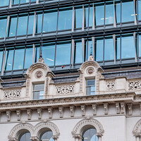 Buy canvas prints of Architecture on London's High Holborn street by Jeff Whyte