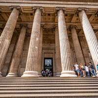 Buy canvas prints of British Museum in London by Jeff Whyte