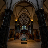 Buy canvas prints of Temple Church  by Jeff Whyte