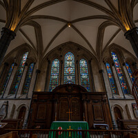 Buy canvas prints of Temple Church  by Jeff Whyte