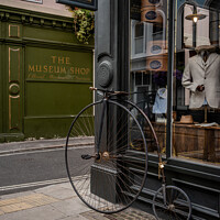 Buy canvas prints of Antique bicycle, London by Jeff Whyte