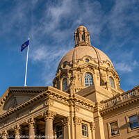 Buy canvas prints of Alberta Legislature by Jeff Whyte