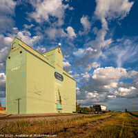 Buy canvas prints of Stavely Grain Elevator by Jeff Whyte