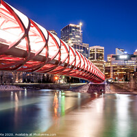 Buy canvas prints of Calgary Skyline by Jeff Whyte