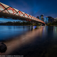 Buy canvas prints of Peace Bridge by Jeff Whyte