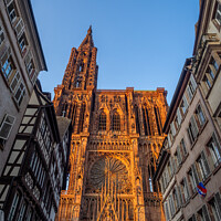 Buy canvas prints of Notre-Dame, Strasbourg by Jeff Whyte