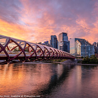 Buy canvas prints of Peace Bridge by Jeff Whyte
