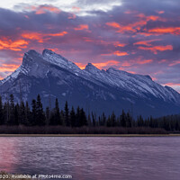 Buy canvas prints of Banff Sunrise by Jeff Whyte