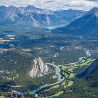 Buy canvas prints of Banff View by Jeff Whyte
