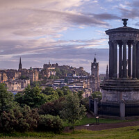 Buy canvas prints of Edinburgh from Calton Hill by Jeff Whyte