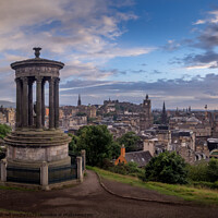 Buy canvas prints of Edinburgh from Calton Hill by Jeff Whyte