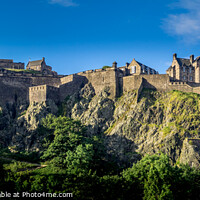 Buy canvas prints of Edinburgh Castle by Jeff Whyte
