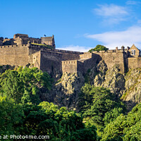 Buy canvas prints of Edinburgh Castle by Jeff Whyte
