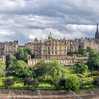 Buy canvas prints of Old Town, Edinburgh by Jeff Whyte