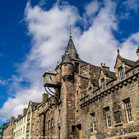 Buy canvas prints of Canongate Tolbooth by Jeff Whyte