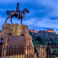 Buy canvas prints of Royal Scots Greys Monument by Jeff Whyte