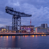 Buy canvas prints of River Clyde, Glasgow by Jeff Whyte