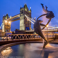 Buy canvas prints of London Nights by Jeff Whyte
