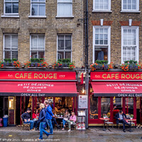 Buy canvas prints of London pubs by Jeff Whyte