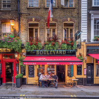 Buy canvas prints of London Pubs by Jeff Whyte