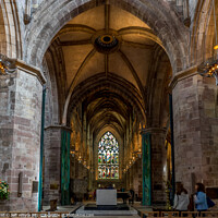 Buy canvas prints of Interior of St. Giles Cathedral by Jeff Whyte