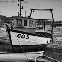 Buy canvas prints of  Awaiting the Tide  by Andrew Heath