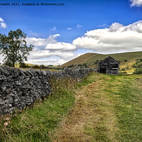 Buy canvas prints of The Old Barn by Andrew Heath